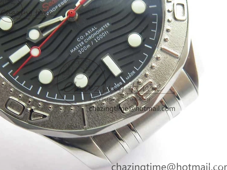 1227 Snug Seamaster Diver 300M Nekton VSF 1:1 Best Edition Black Dial on SS Bracelet A 7888